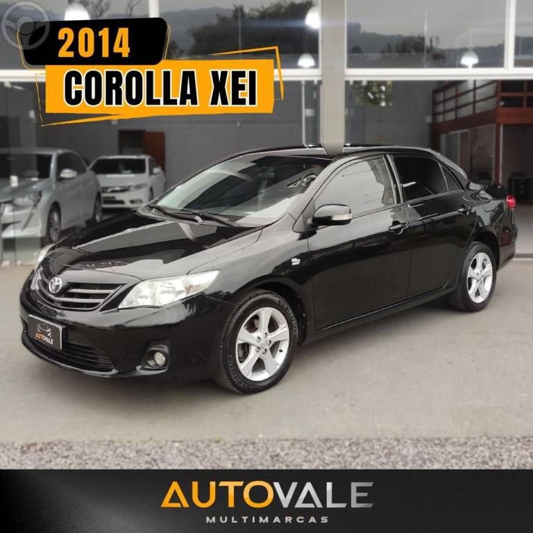 TOYOTA - COROLLA 2.0 XEI 16V FLEX 4P AUTOMATICO - 2013/2014 - PRETA - R$ 76.990,00