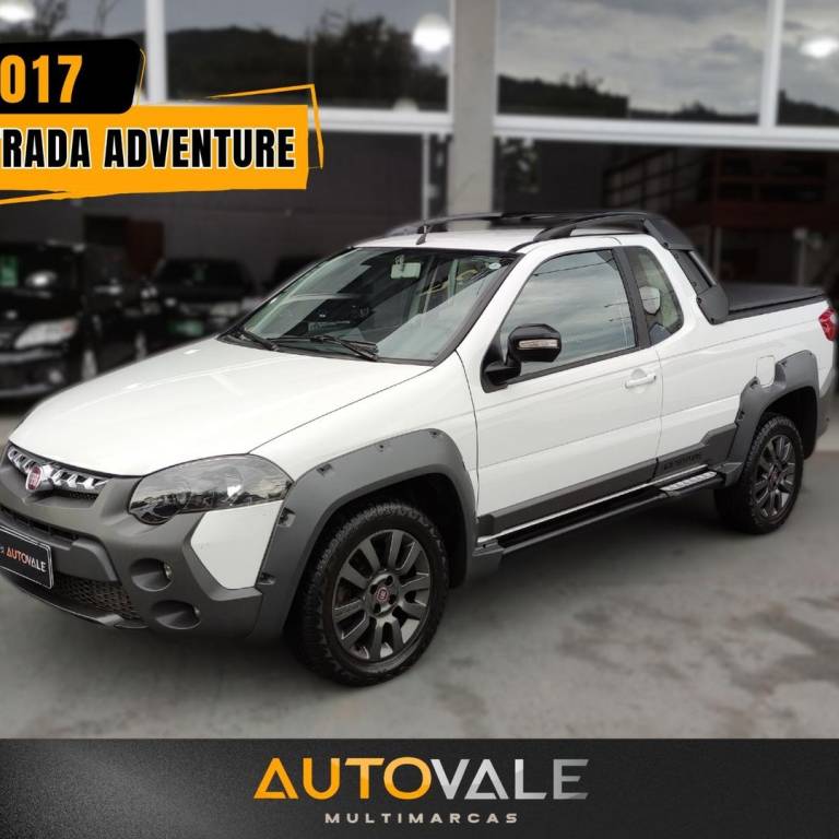 FIAT - STRADA 1.8 MPI ADVENTURE CD 8V FLEX 2P MANUAL - 2017/2017 - BRANCA - R$ 71.990,00