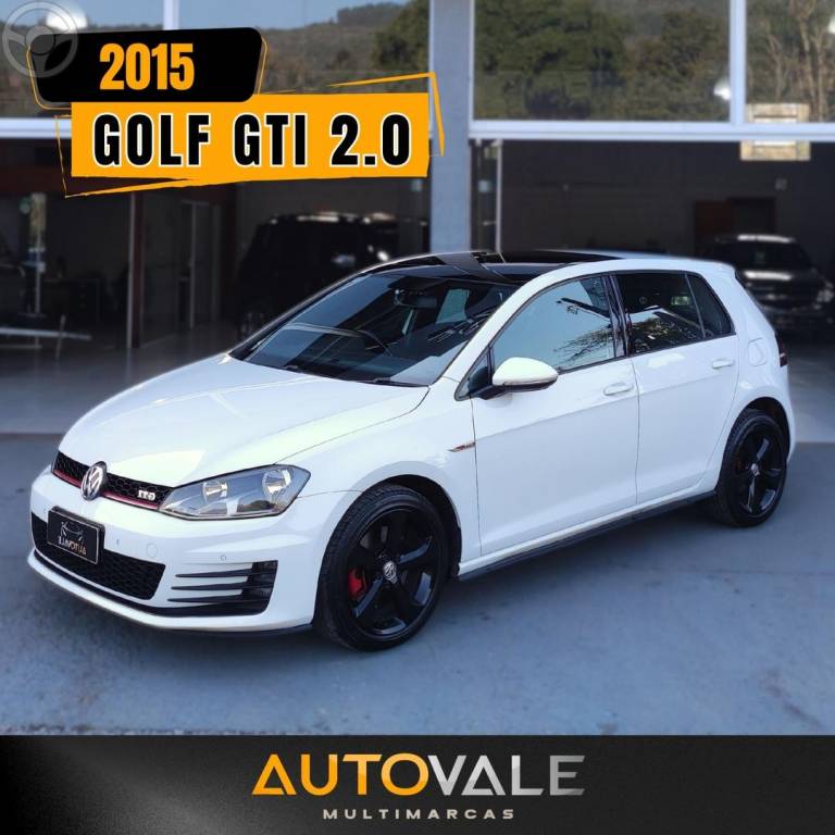 VOLKSWAGEN - GOLF 2.0 TSI GTI 16V TURBO 4P AUTOMATICO - 2015/2015 - BRANCA - R$ 141.990,00